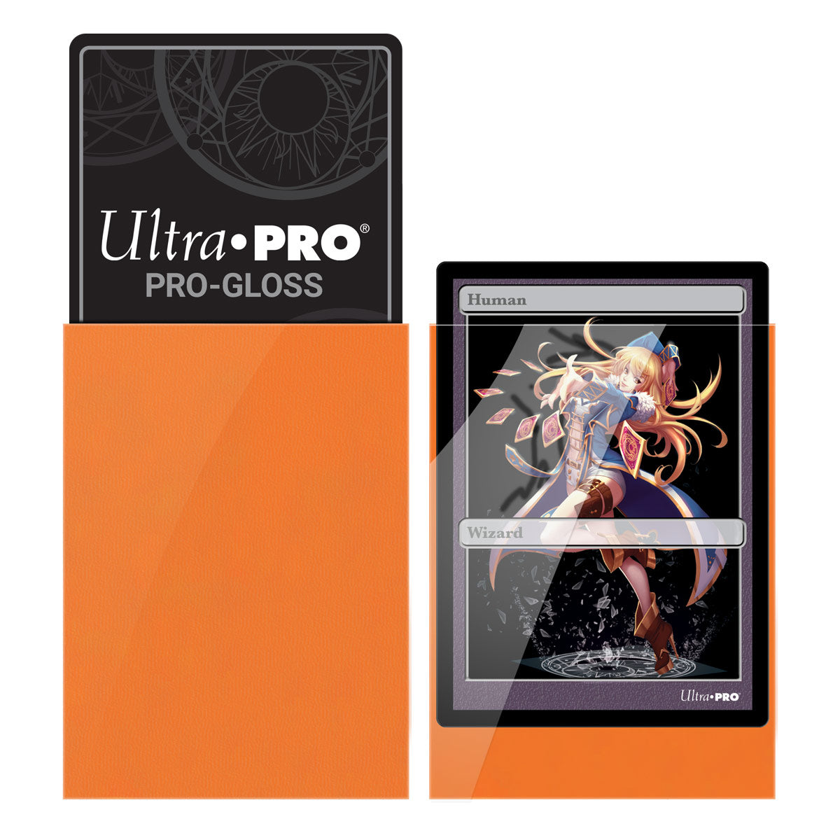 Ultra PRO Card Sleeve Solid Colour Small 60ct - Orange
