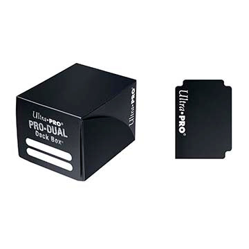 Ultra PRO Deck Box PRO Dual Small 120+ - Black