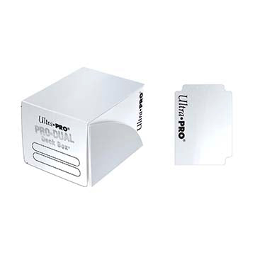 Ultra PRO Deck Box PRO Dual Small 120+ - White