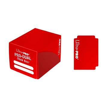 Ultra PRO Deck Box PRO Dual Small 120+ - Red