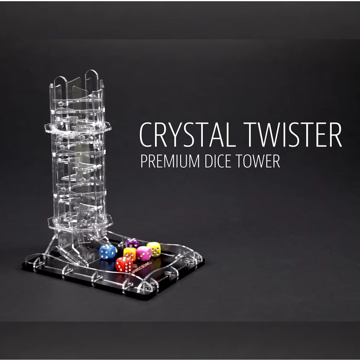 Gamegenic Dice Roller &quot;Crystal Twister&quot;