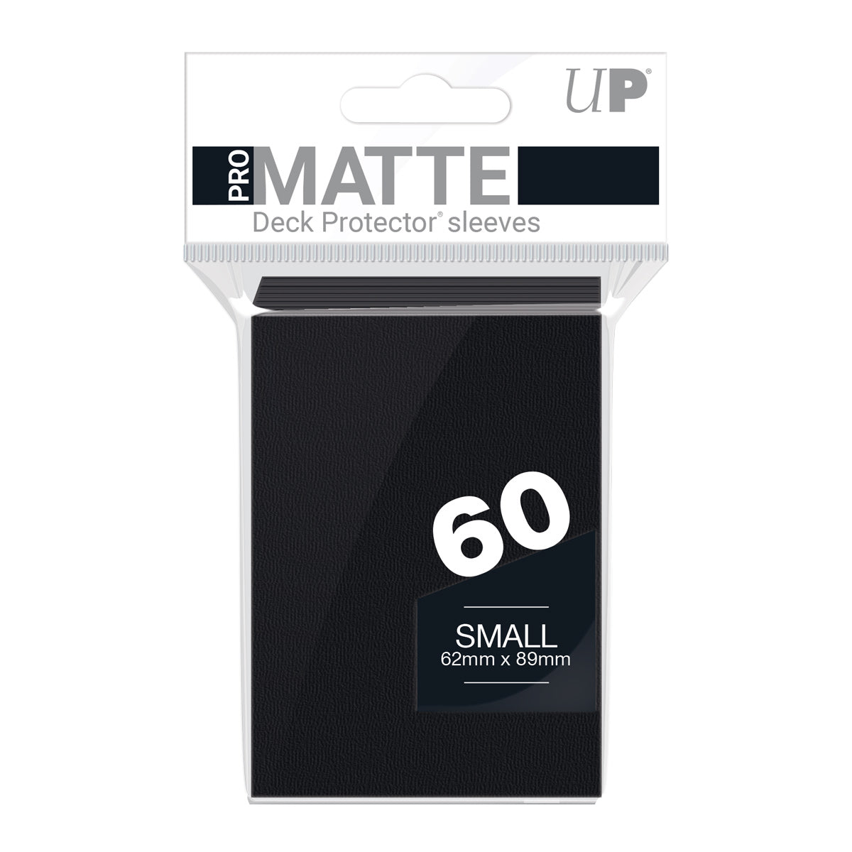 Ultra PRO Card Sleeve Pro-Matte Small 60ct - Black