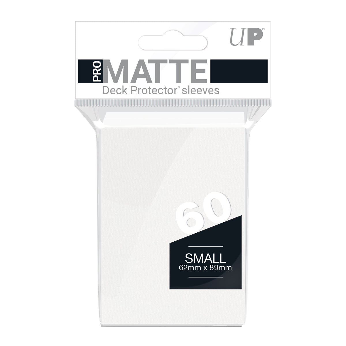 Ultra PRO Card Sleeve Pro-Matte Small 60ct - White