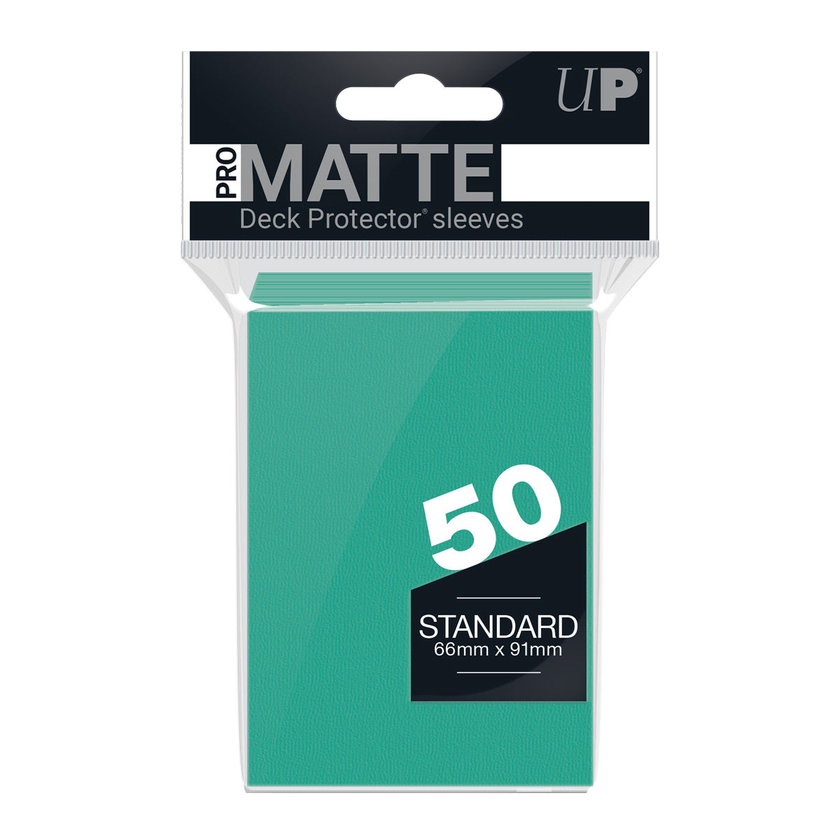Ultra PRO Card Sleeve Pro-Matte Standard 50ct - Aqua