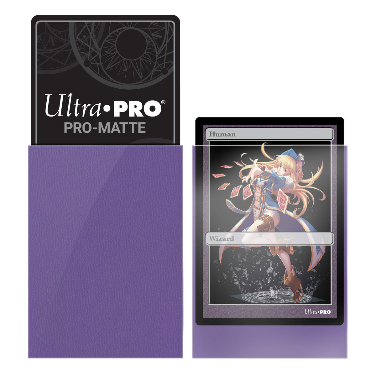Ultra PRO Card Sleeve Pro-Matte Small 60ct - Purple