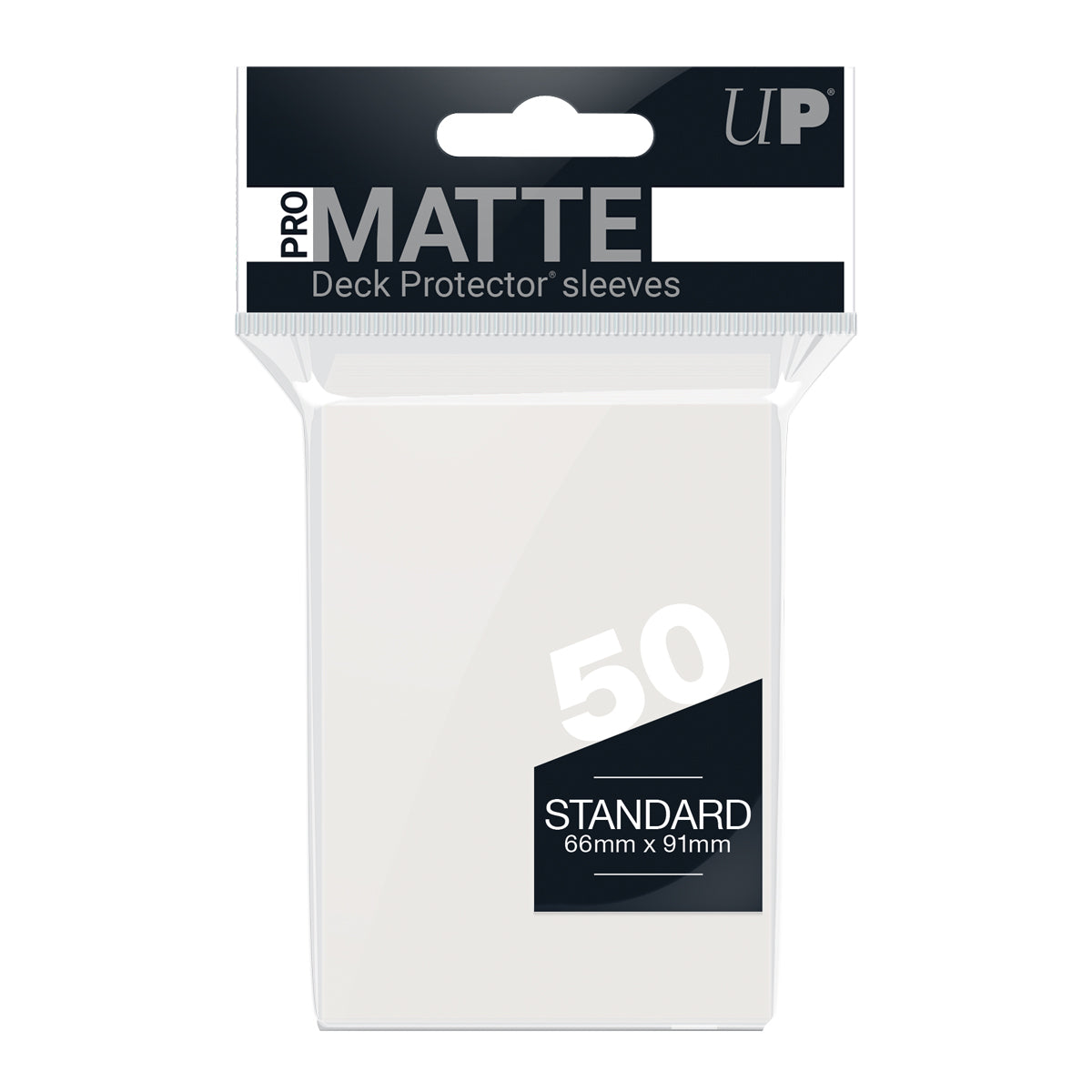 Ultra PRO Card Sleeve Pro-Matte Standard 50ct - Clear