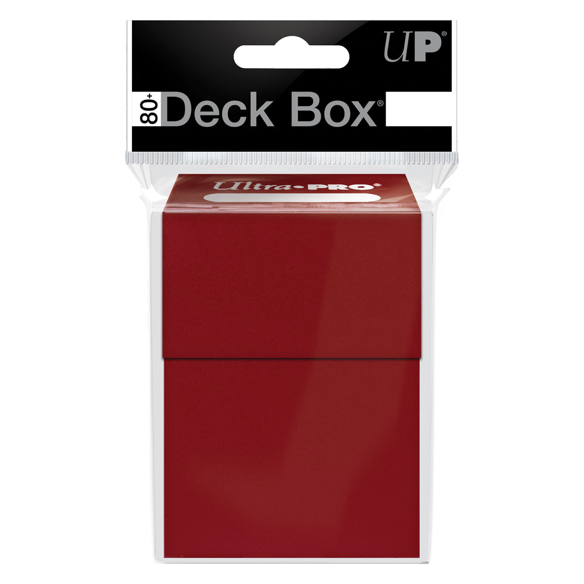 Ultra PRO Deck Box 80+ Eclipse Solid Color - Red