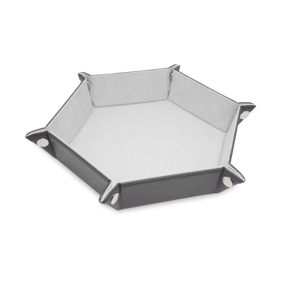 BCW Hexagon Dice Tray- White-BCW Supplies-Ace Cards & Collectibles