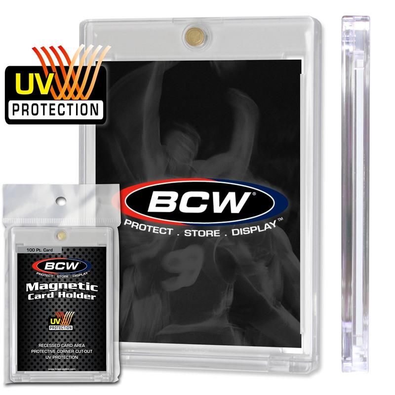 BCW Magnetic Card Holder - 100 PT-Loose Piece (One pcs)-BCW Supplies-Ace Cards &amp; Collectibles