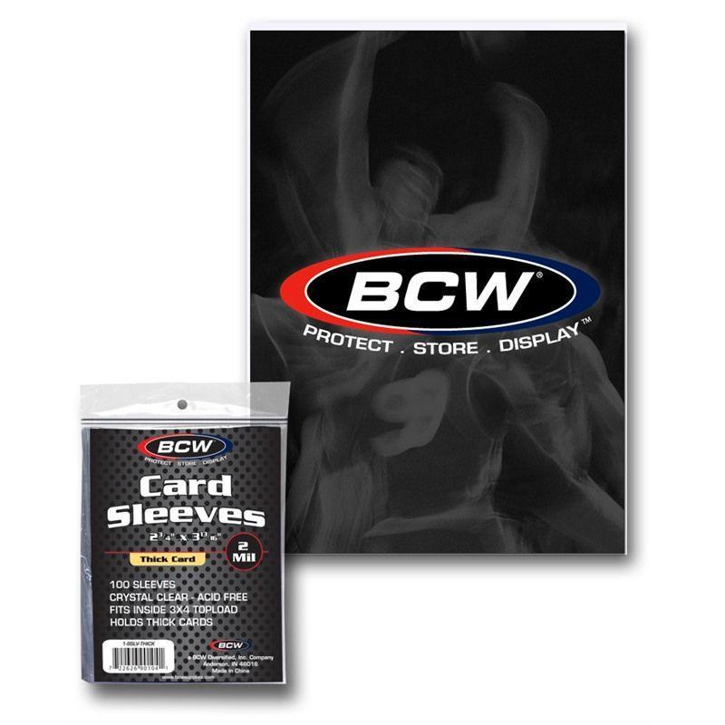 BCW Thick Card Sleeves-BCW Supplies-Ace Cards &amp; Collectibles