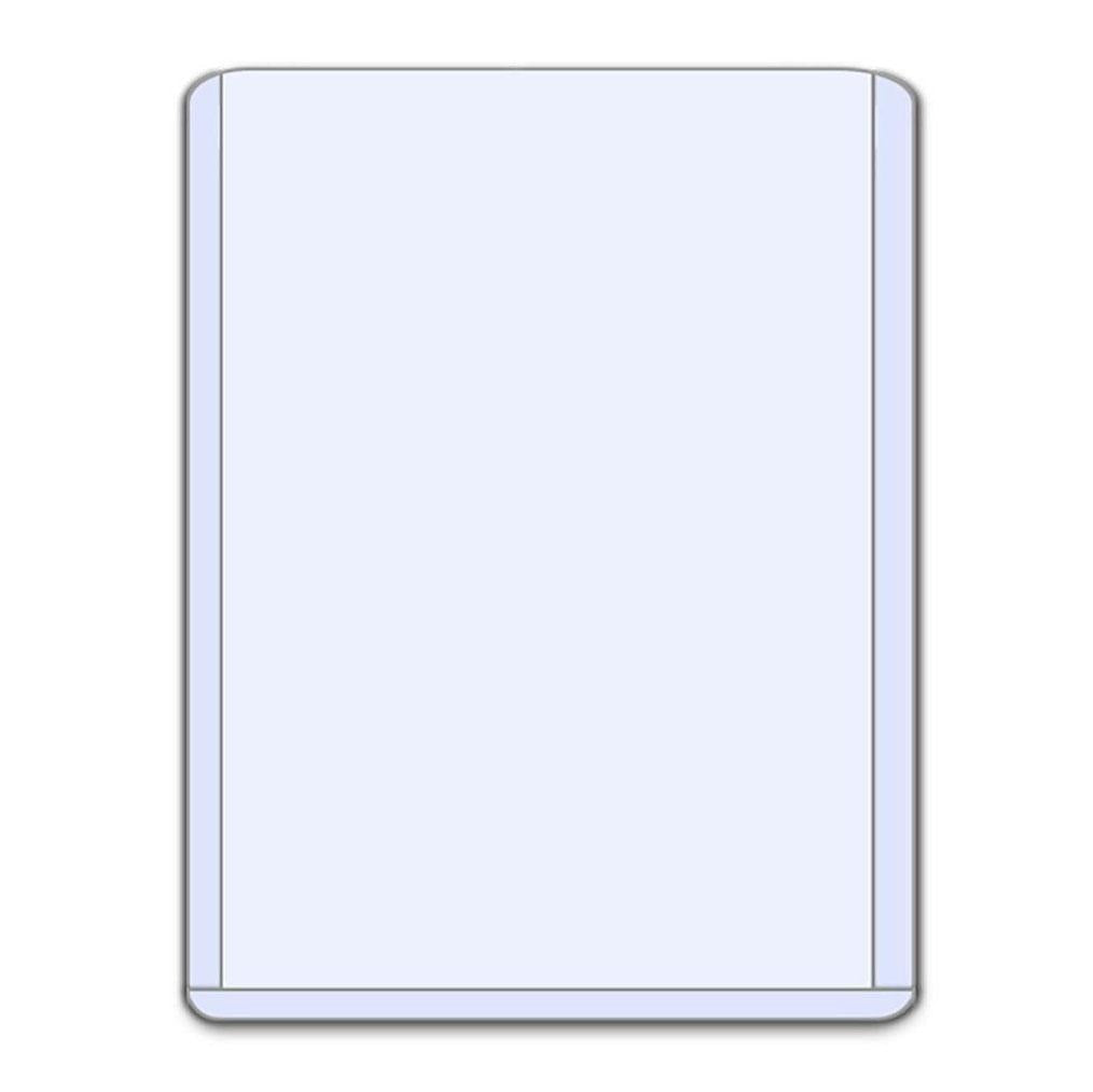 BCW Toploader Card Holder Standard 3&quot; x 4&quot; (Clear) (100pcs)-Whole Pack (Clear 100pcs)-BCW Supplies-Ace Cards &amp; Collectibles