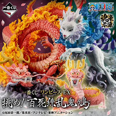 Ichiban Kuji One Piece EX Challenge! Hundred Flowers Profusion Onigashima-Bandai-Ace Cards & Collectibles