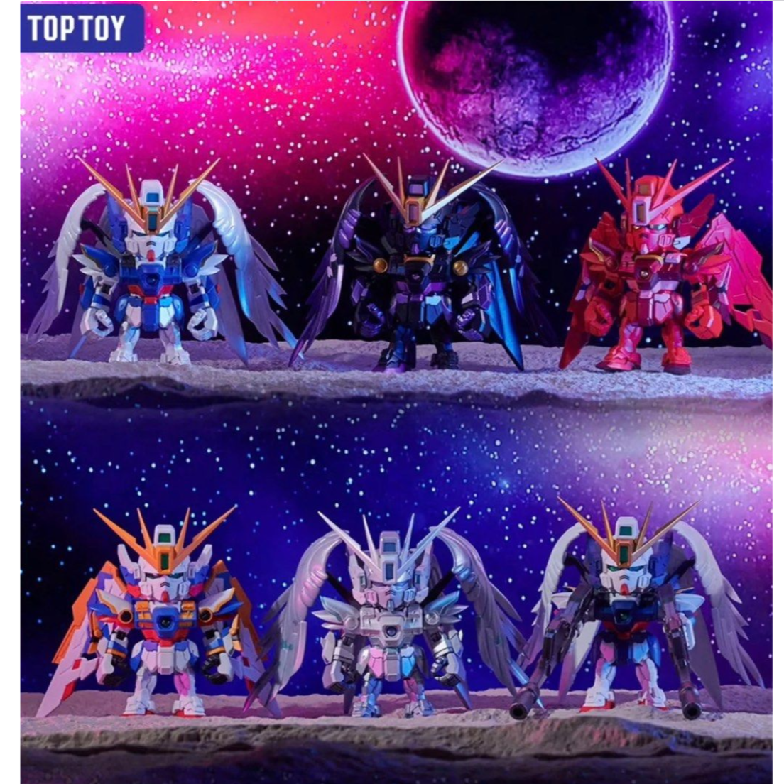 GUNDAM XXXG-00W0 Wing Gundam Zero EW QMSV Mini-Display Box (8pcs)-Bandai Namco-Ace Cards & Collectibles