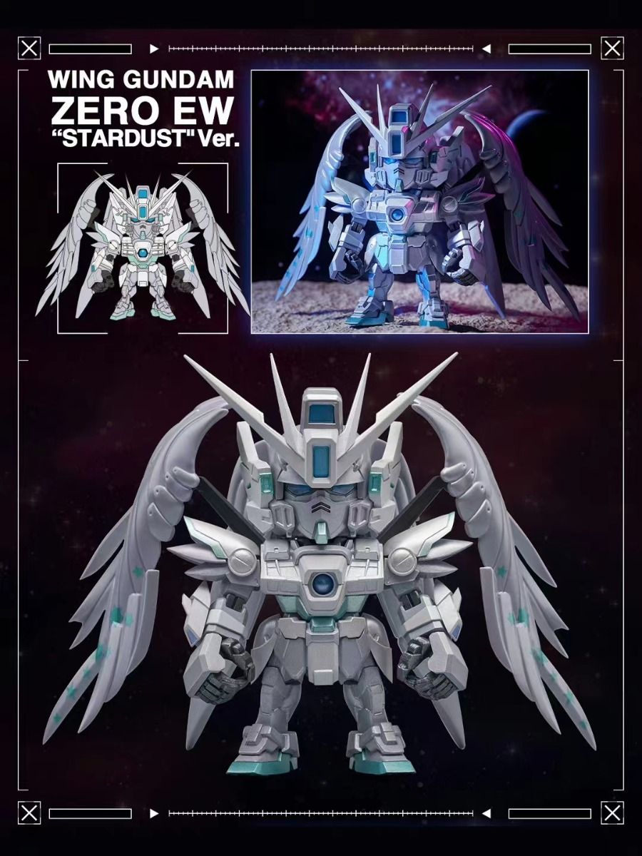 GUNDAM XXXG-00W0 Wing Gundam Zero EW QMSV Mini-Single Box (Random)-Bandai Namco-Ace Cards &amp; Collectibles