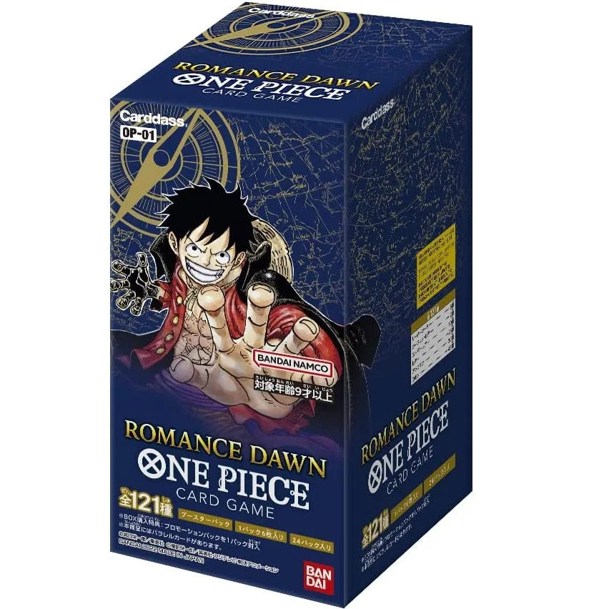 One Piece Card Game Romance Dawn Booster [OP-01] (Japanese)-Booster Box (24packs)-Bandai-Ace Cards &amp; Collectibles