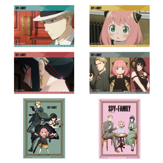 Spy X Family Metallic Card Collection-Single Pack (Random)-Bandai-Ace Cards &amp; Collectibles
