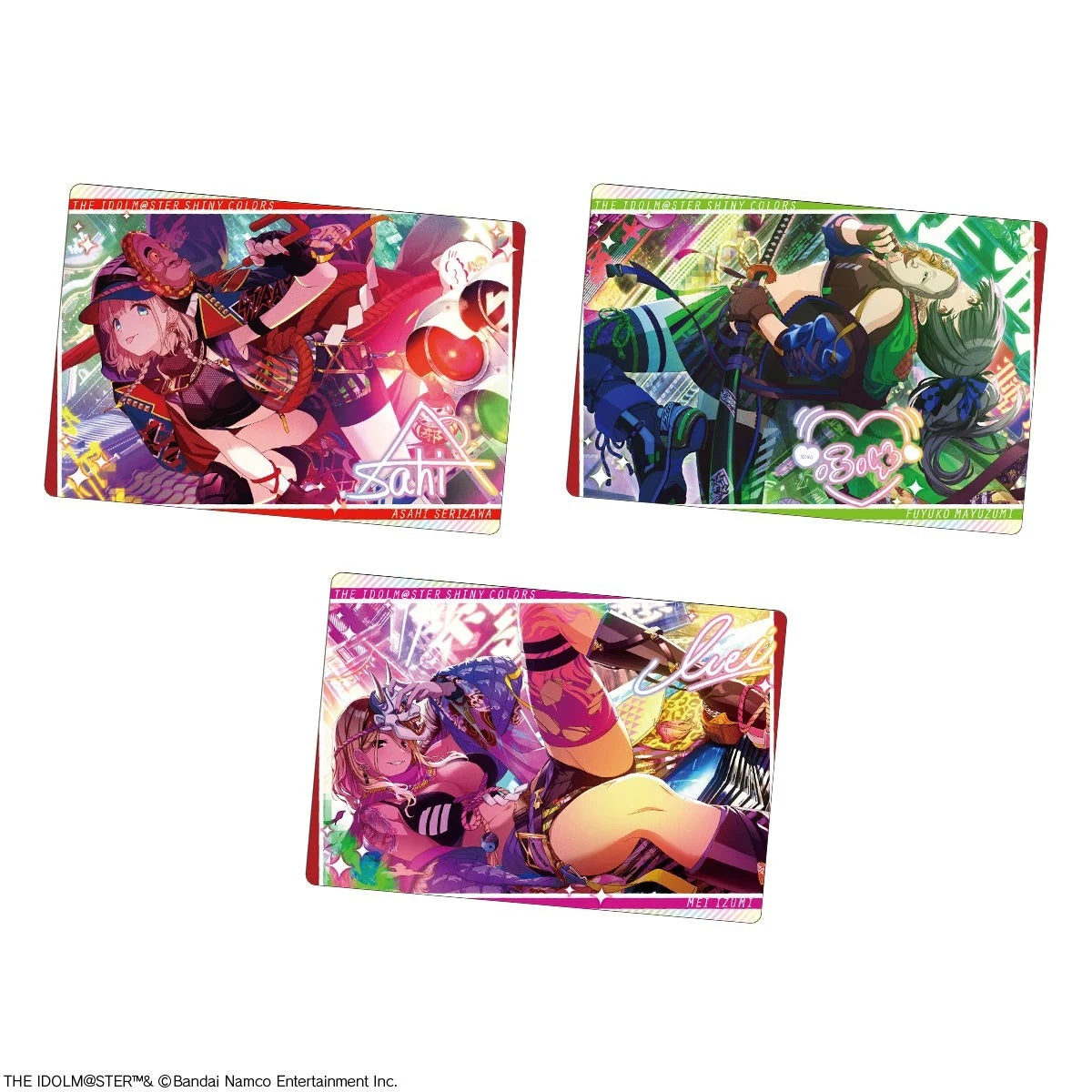 The Idol Master Shiny Colors Wafer 2-Single Pack (Random)-Bandai-Ace Cards &amp; Collectibles
