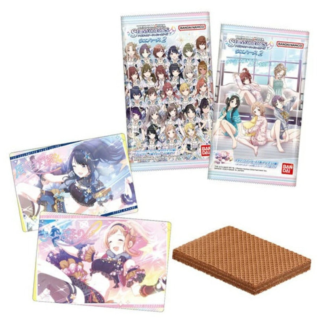 The Idol Master Shiny Colors Wafer 2-Single Pack (Random)-Bandai-Ace Cards & Collectibles