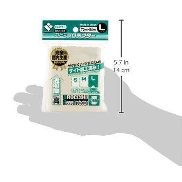Broccoli Sleeve Protector Clear L [BSP-03]-Broccoli-Ace Cards & Collectibles