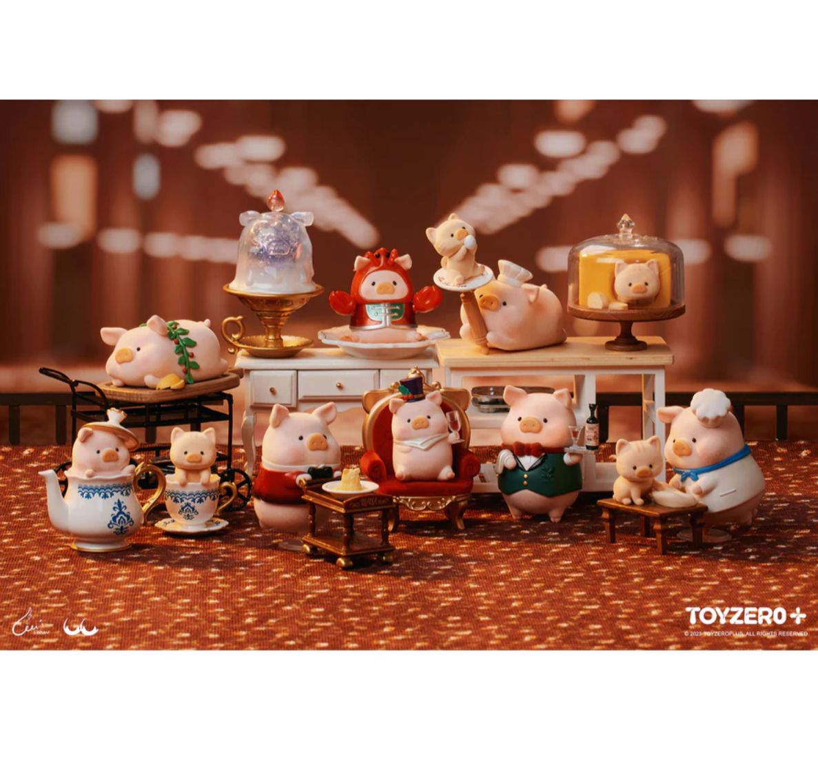 Lulu The Piggy x The Pigchelin Restaurant Series-Single Box (Random)-Dodo Sugar-Ace Cards & Collectibles