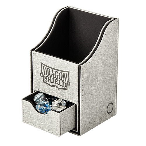 Dragon Shield Deck Box Nest+ 100 - Light Grey/Black-Dragon Shield-Ace Cards &amp; Collectibles