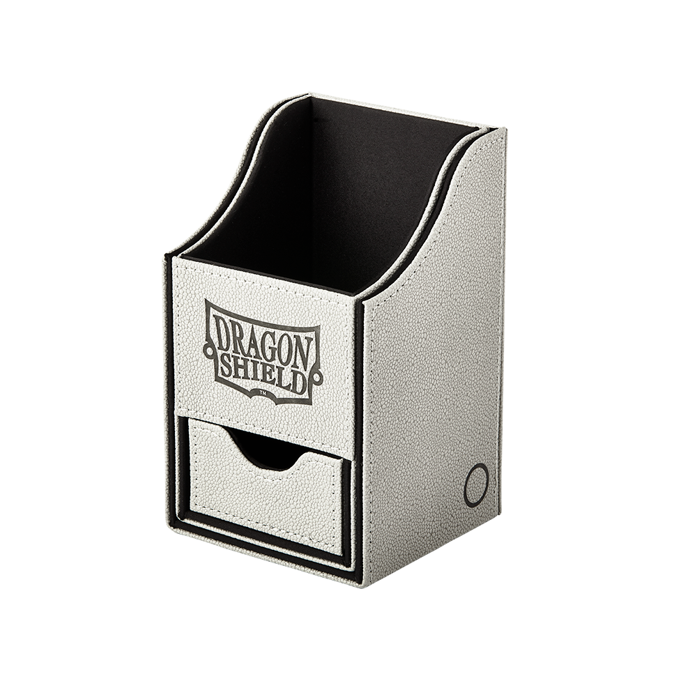 Dragon Shield Deck Box Nest+ 100 - Light Grey/Black-Dragon Shield-Ace Cards & Collectibles