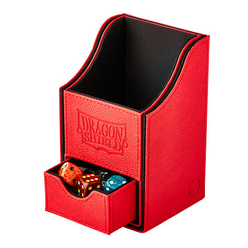 Dragon Shield Deck Box Nest+ 100 - Red/Black-Dragon Shield-Ace Cards &amp; Collectibles