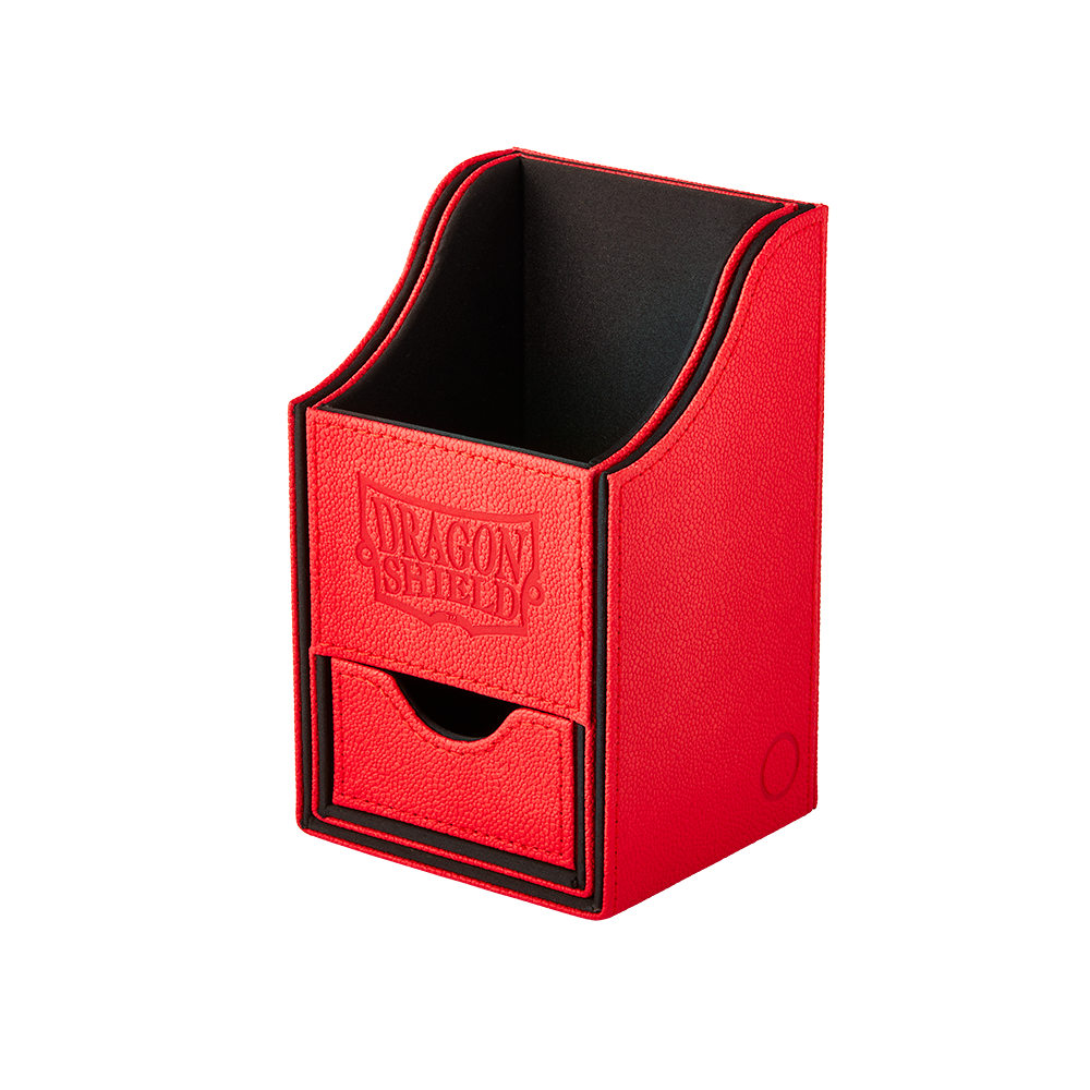 Dragon Shield Deck Box Nest+ 100 - Red/Black-Dragon Shield-Ace Cards & Collectibles