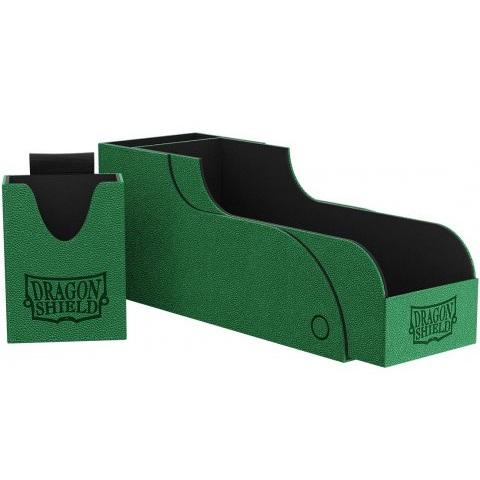Dragon Shield Deck Box Nest+ 300-Green/Black-Dragon Shield-Ace Cards & Collectibles