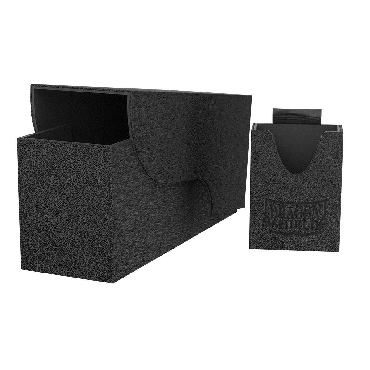 Dragon Shield Deck Box Nest+ 300-Black/Black-Dragon Shield-Ace Cards & Collectibles