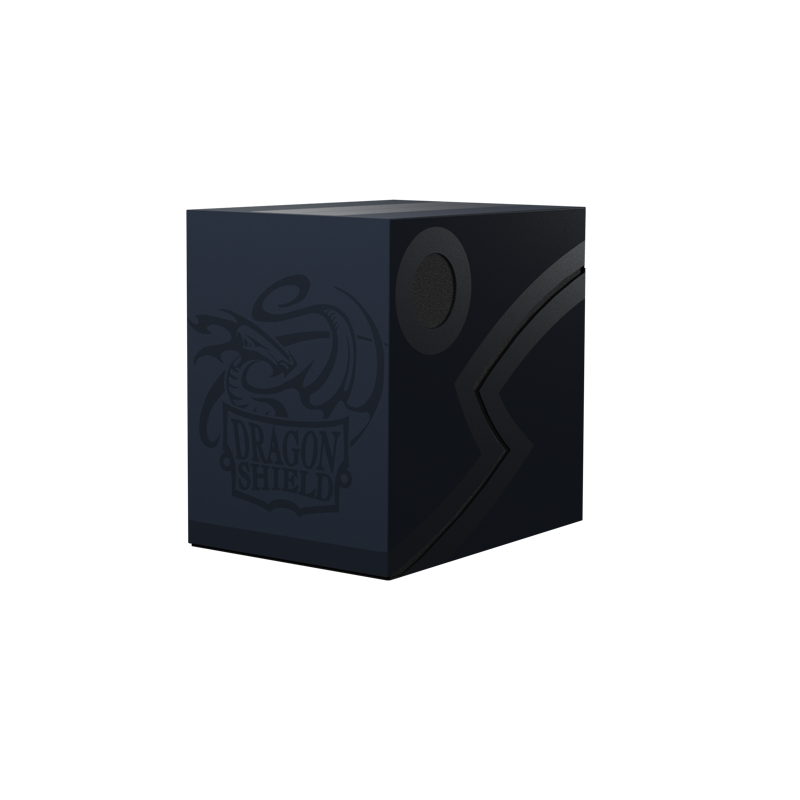 Dragon Shield Double Shell - Midnight Blue/Black Deck Box-Dragon Shield-Ace Cards &amp; Collectibles