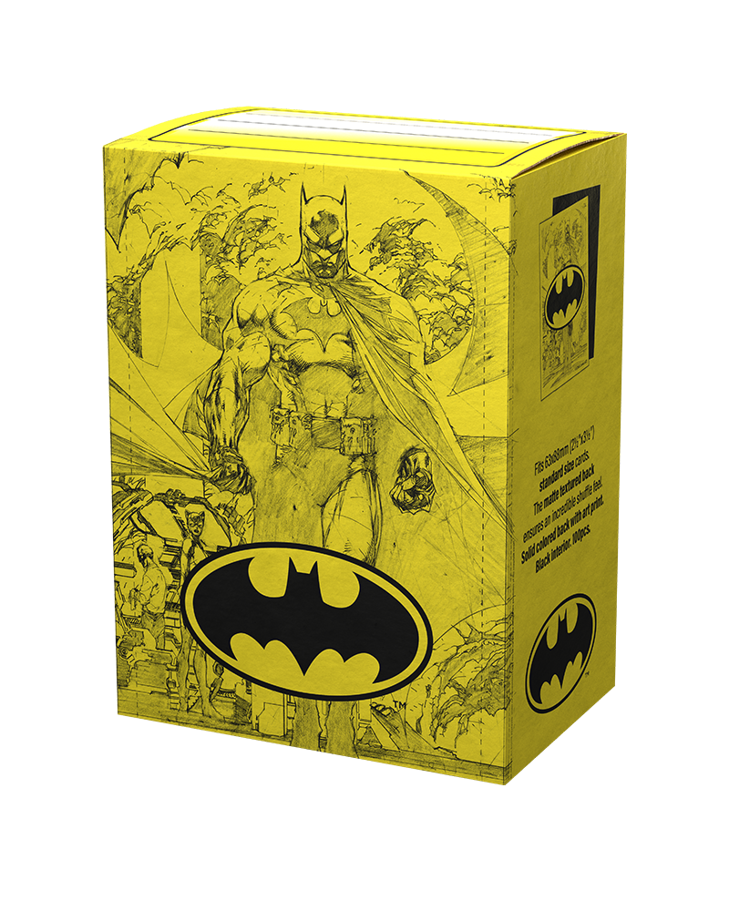 Dragon Shield Sleeve Art Matte Dual Standard Size 100pcs - Batman Core-Dragon Shield-Ace Cards &amp; Collectibles