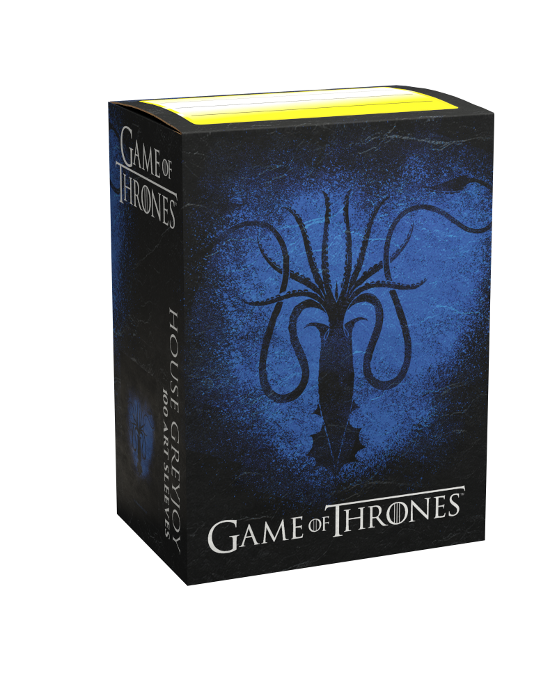 Dragon Shield Sleeve Art Matte Game of Thrones Standard Size 100pcs - House Greyjoy-Dragon Shield-Ace Cards &amp; Collectibles