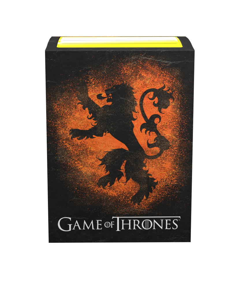 Dragon Shield Sleeve Art Matte Game of Thrones Standard Size 100pcs - House Lannister-Dragon Shield-Ace Cards &amp; Collectibles