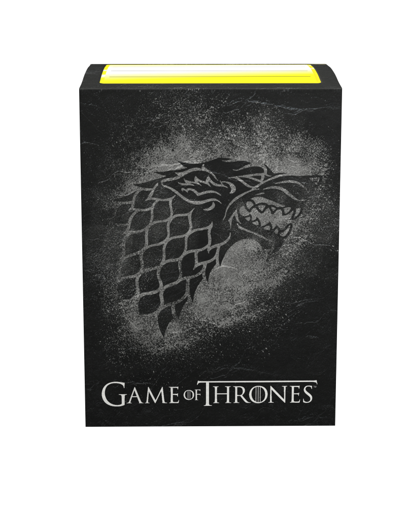 Dragon Shield Sleeve Art Matte Game of Thrones Standard Size 100pcs - House Stark-Dragon Shield-Ace Cards &amp; Collectibles
