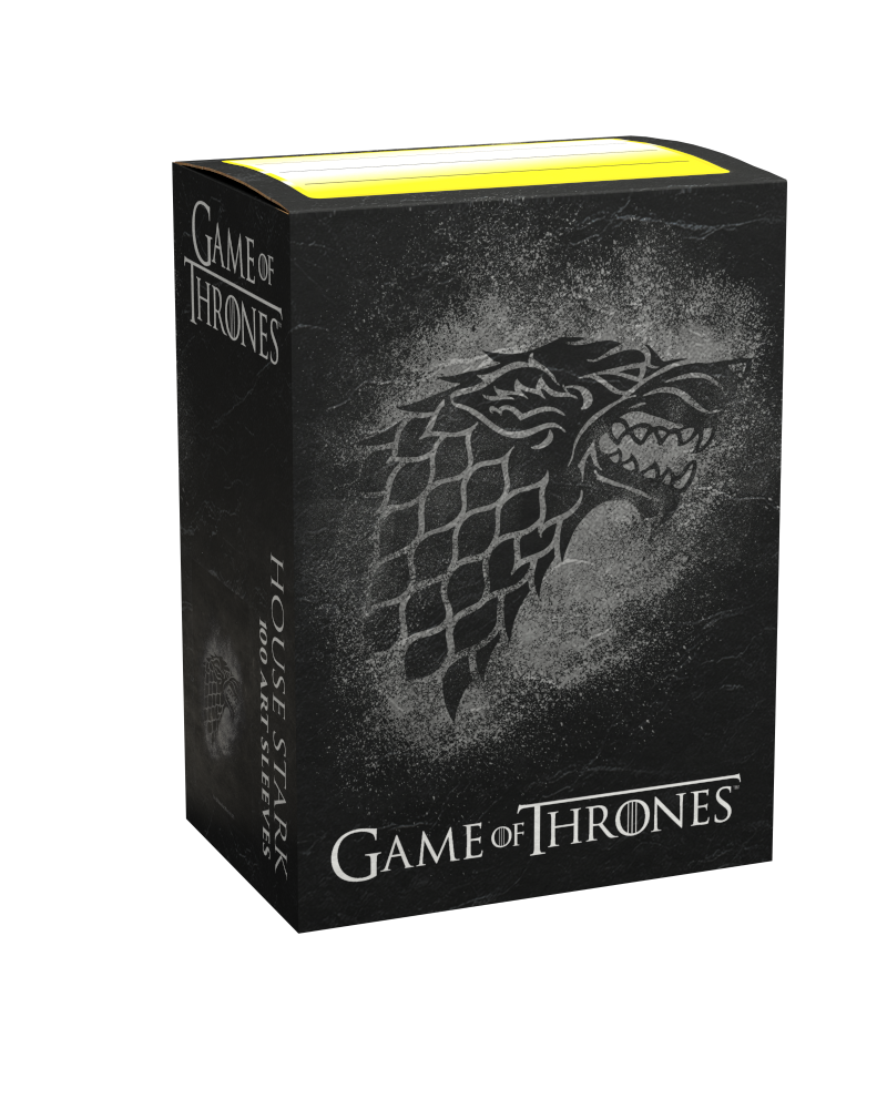 Dragon Shield Sleeve Art Matte Game of Thrones Standard Size 100pcs - House Stark-Dragon Shield-Ace Cards &amp; Collectibles