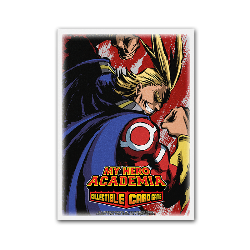 Dragon Shield Sleeve Art Matte My Hero Academia Standard Size 100pcs - All Might Flex-Dragon Shield-Ace Cards & Collectibles