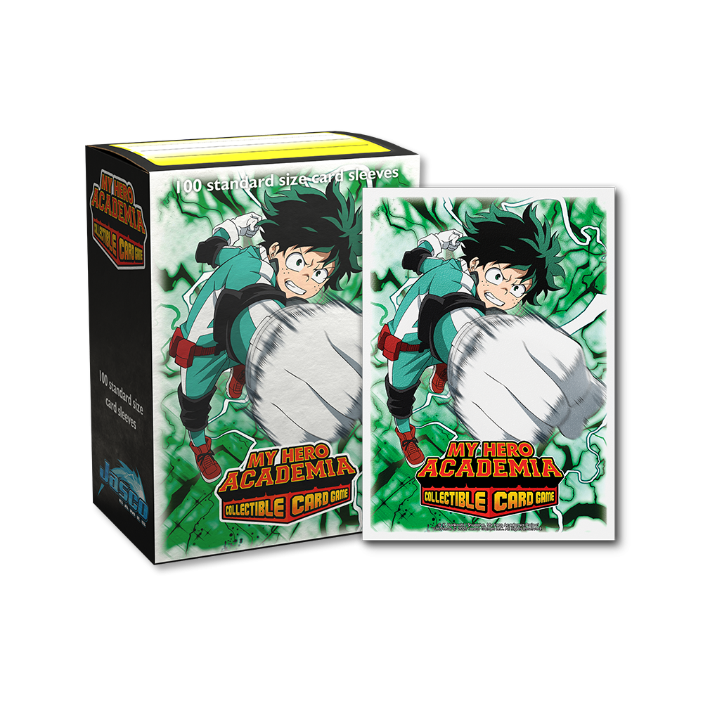 Dragon Shield Sleeve Art Matte My Hero Academia Standard Size 100pcs - Deku-Dragon Shield-Ace Cards & Collectibles