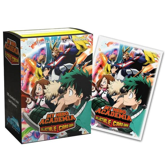 Dragon Shield Sleeve Art Matte My Hero Academia Standard Size 100pcs - My Hero Academia-Dragon Shield-Ace Cards & Collectibles