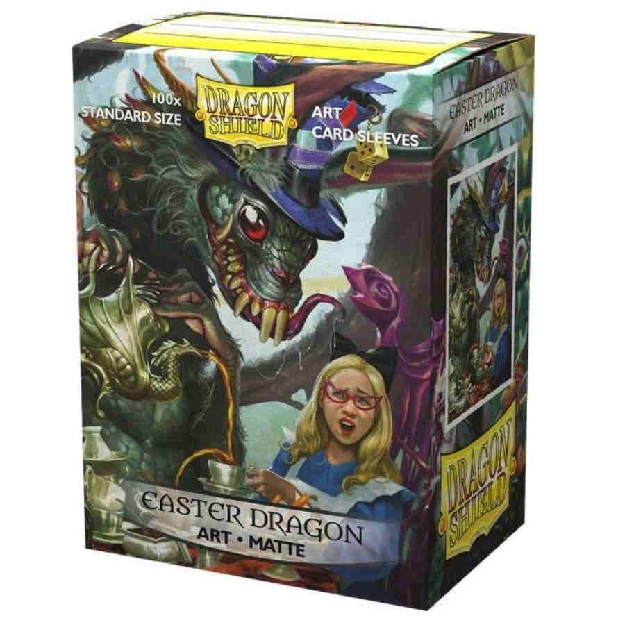 Dragon Shield Sleeve Art Matte Standard Size 100pcs "Easter Dragon 2021"-Dragon Shield-Ace Cards & Collectibles