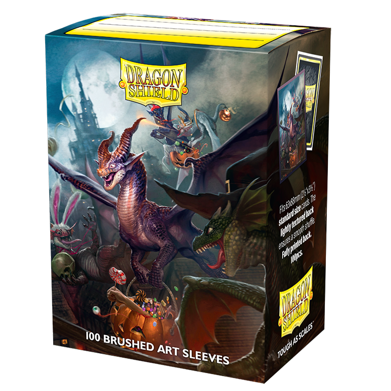 Dragon Shield Sleeve Art Matte Standard Size 100pcs "Halloween Dragon 2021"-Dragon Shield-Ace Cards & Collectibles