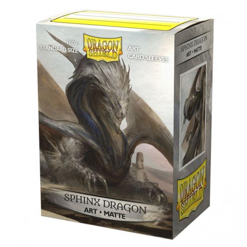 Dragon Shield Sleeve Art Matte Standard Size 100pcs &quot;Sphinx Dragon&quot;-Dragon Shield-Ace Cards &amp; Collectibles