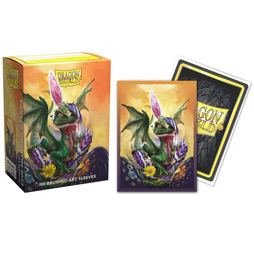 Dragon Shield Sleeve Art Standard Size 100pcs -Easter Special- &quot;Fresh Easter Dragon Eggs&quot;-Dragon Shield-Ace Cards &amp; Collectibles