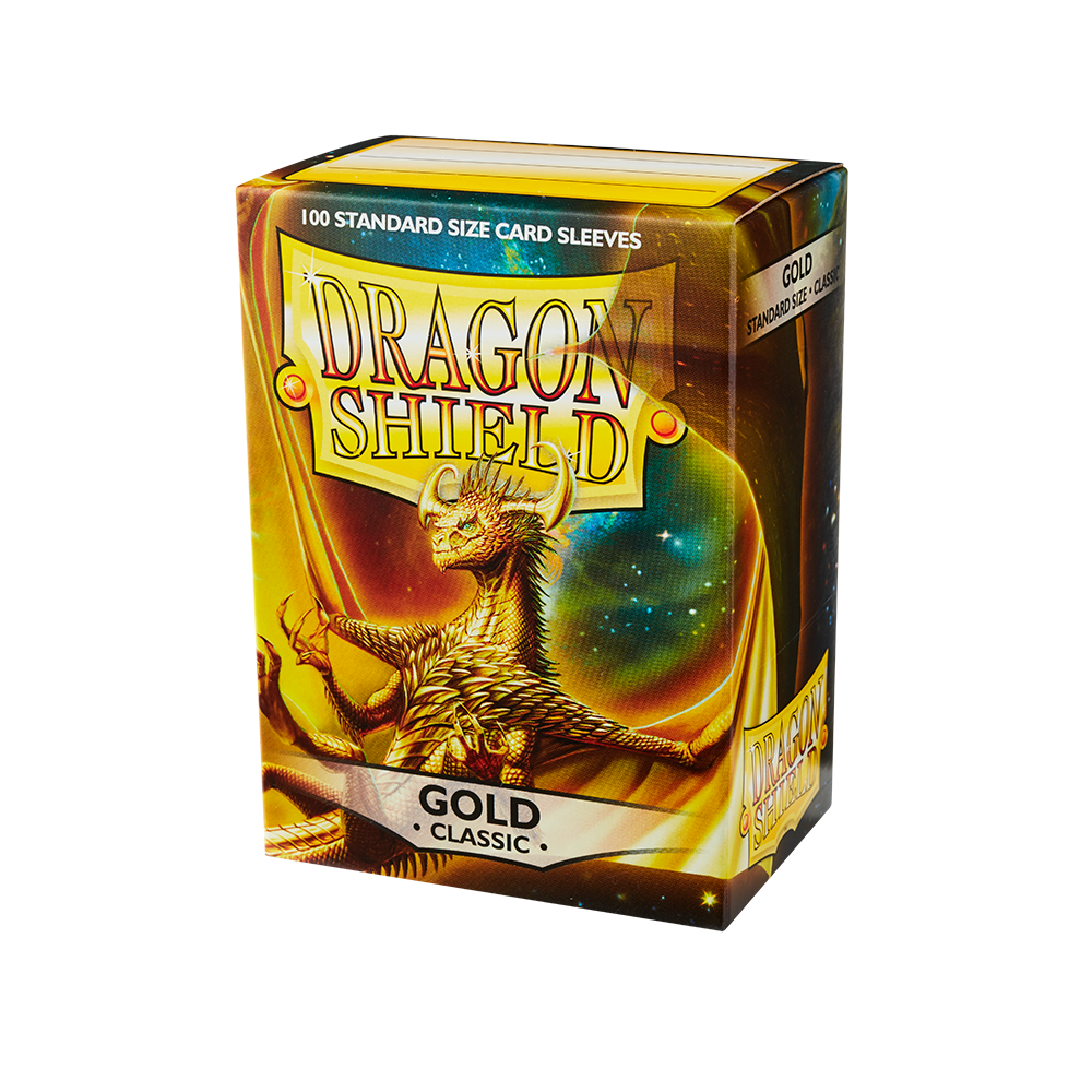 Dragon Shield Sleeve DS100 Classic - Gold-Dragon Shield-Ace Cards & Collectibles