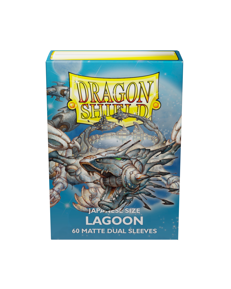 Dragon Shield Sleeve DS60 Matte Dual Sleeves - Lagoon-Dragon Shield-Ace Cards &amp; Collectibles