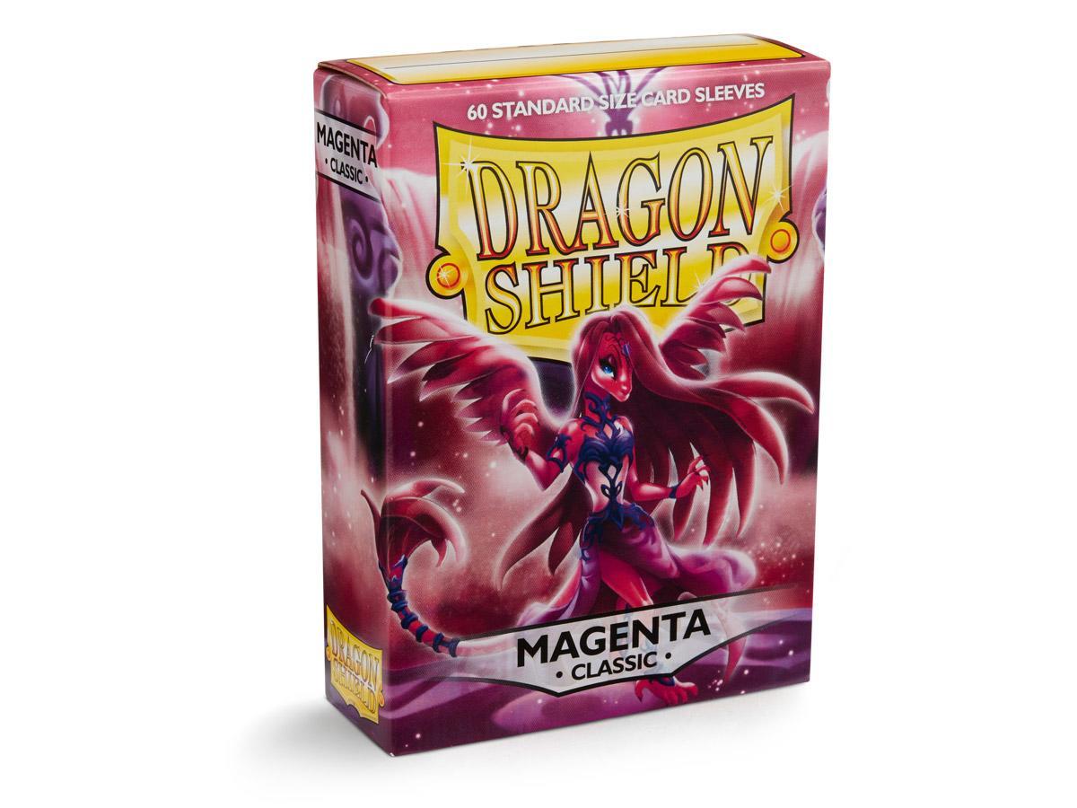 Dragon Shield Sleeve DS60 Standard Sleeves - Classic Magenta ‘Lilin’-Dragon Shield-Ace Cards &amp; Collectibles