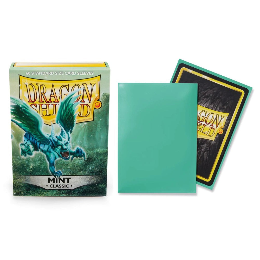 Dragon Shield Sleeve DS60 Standard Sleeves - Classic Mint ‘Fluks’-Dragon Shield-Ace Cards &amp; Collectibles