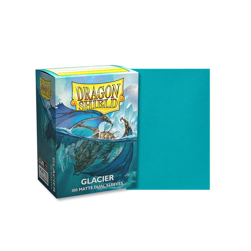 Dragon Shield Sleeve Matte Dual - Glacier-Dragon Shield-Ace Cards &amp; Collectibles