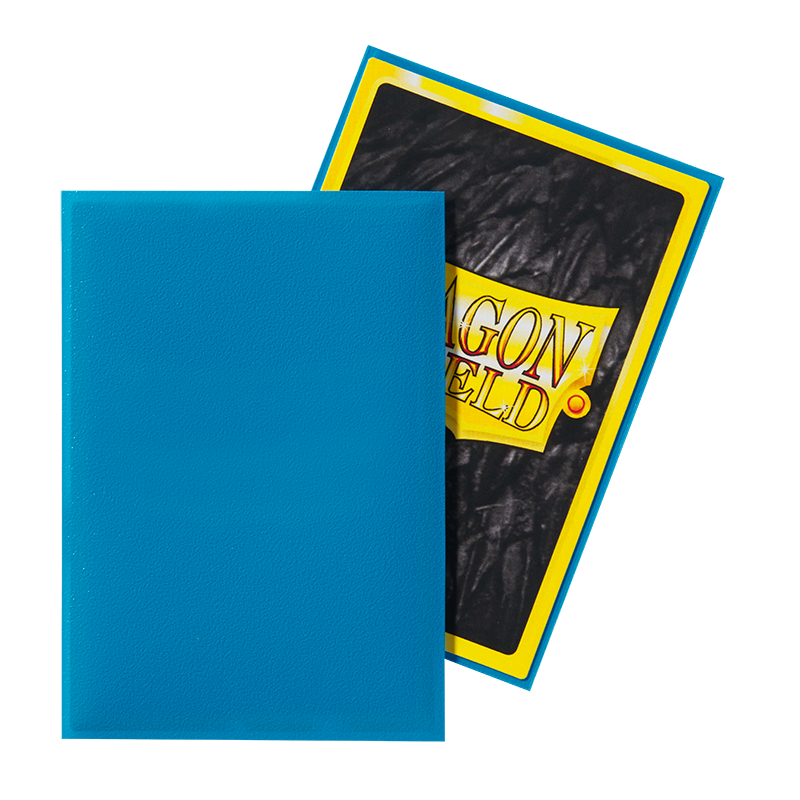 Dragon Shield Sleeve Matte Small Size 60pcs - Sky Blue Matte (Japanese Size)-Dragon Shield-Ace Cards & Collectibles