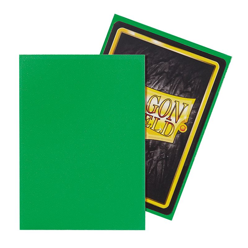 Dragon Shield Sleeve Matte Standard Size 100pcs - Apple Green Matte-Dragon Shield-Ace Cards & Collectibles